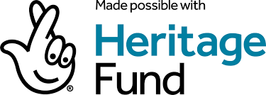 Logo with the text: Made possible with Heritage Fund.