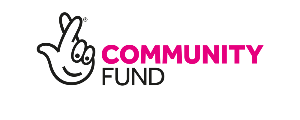 Logo for The National Lottery Community Fund.